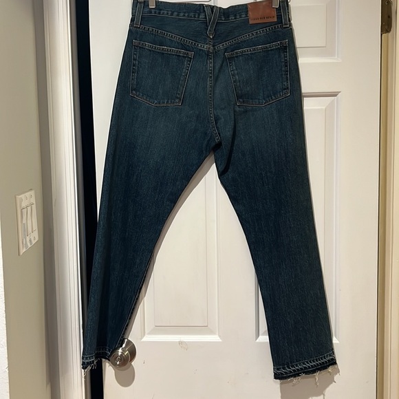 Point Sur Denim - J. Crew- cropped step hem high rise crop jeans - Picture 5 of 11